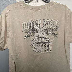 Distressed killer coffee Dutch Bros shirt